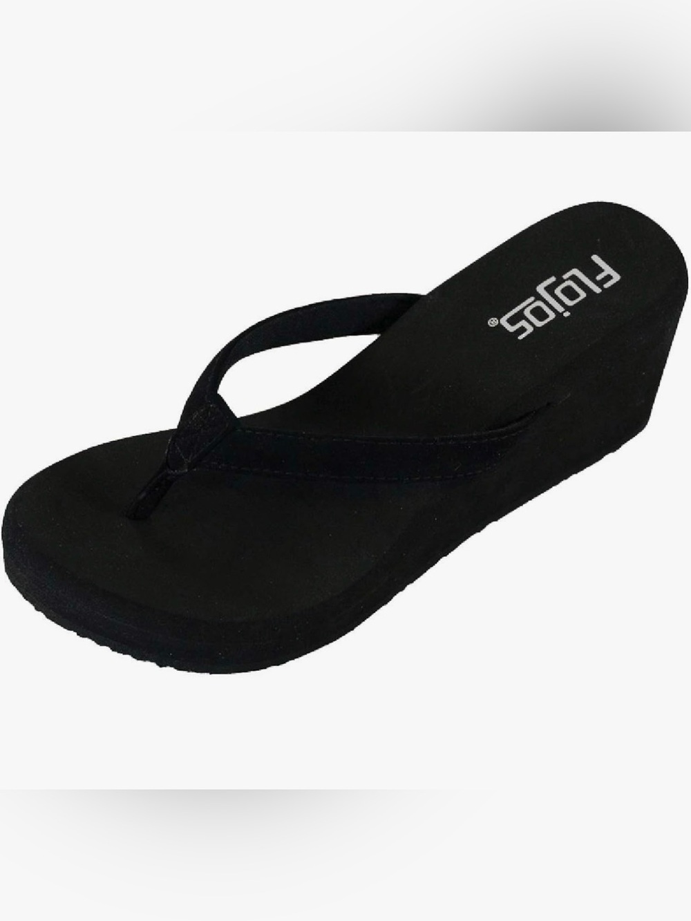 Flojos Women’s Black Flip Flop Sandals